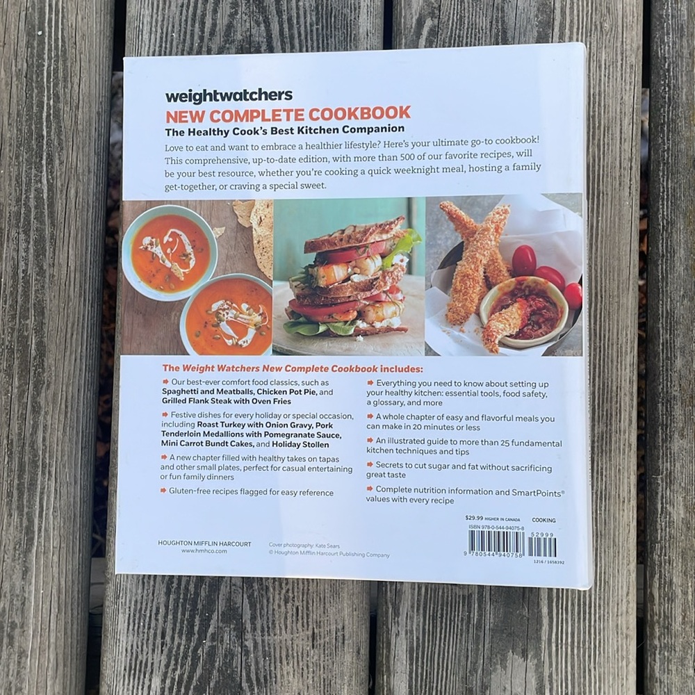 Weight Watchers New Complete Cookbook Smartpoints Edition Over 500 Recipes - Picture 5 of 6